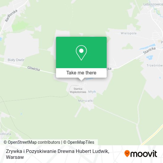 Zrywka i Pozyskiwanie Drewna Hubert Ludwik map