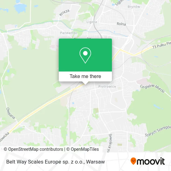 Карта Belt Way Scales Europe sp. z o.o.