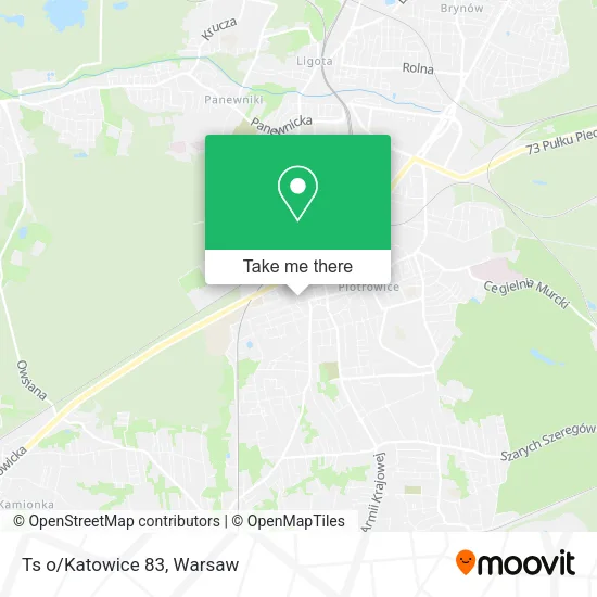 Карта Ts o/Katowice 83