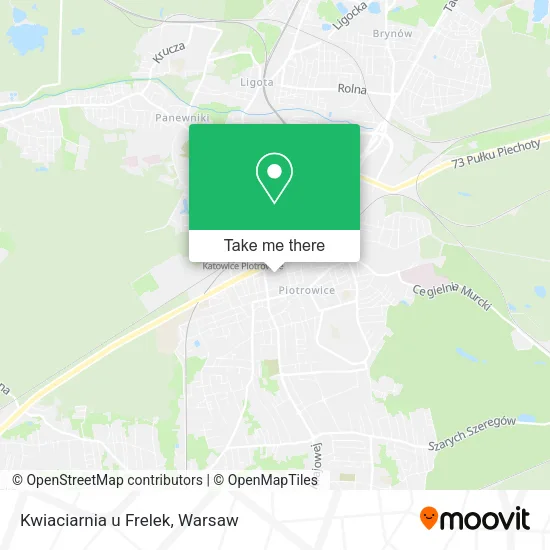 Карта Kwiaciarnia u Frelek