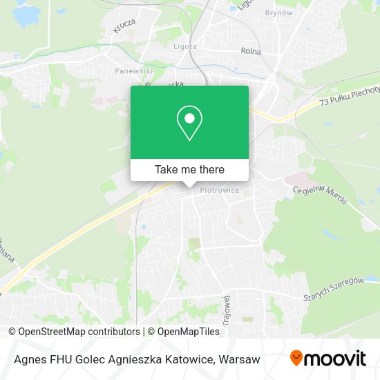 Agnes FHU Golec Agnieszka Katowice map