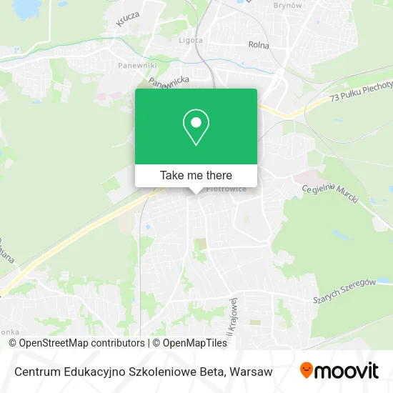 Карта Centrum Edukacyjno Szkoleniowe Beta