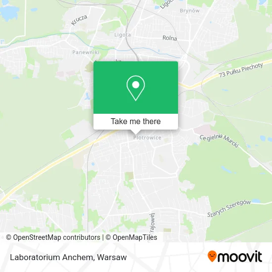 Карта Laboratorium Anchem