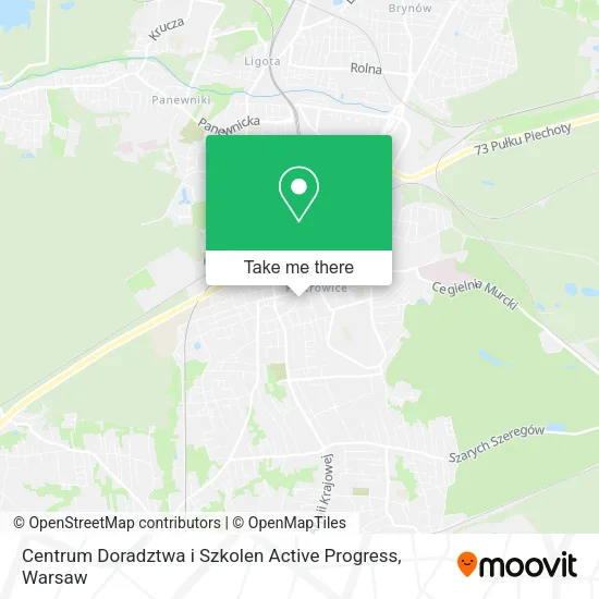 Карта Centrum Doradztwa i Szkolen Active Progress