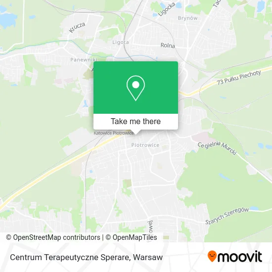 Карта Centrum Terapeutyczne Sperare