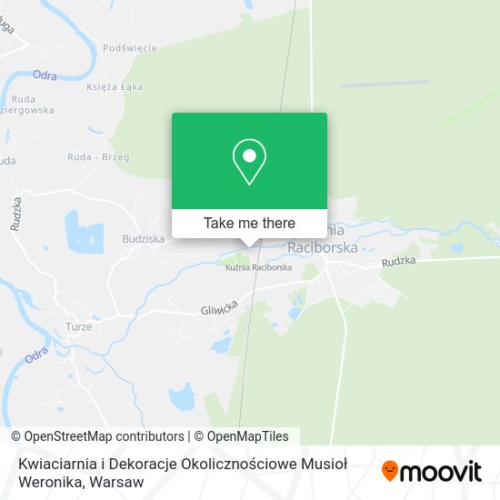 Kwiaciarnia i Dekoracje Okolicznościowe Musioł Weronika map