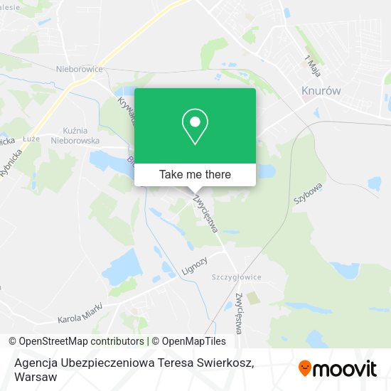 Agencja Ubezpieczeniowa Teresa Swierkosz map