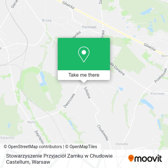 Stowarzyszenie Przyjaciół Zamku w Chudowie Castellum map