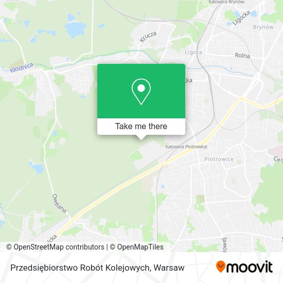 Przedsiębiorstwo Robót Kolejowych map