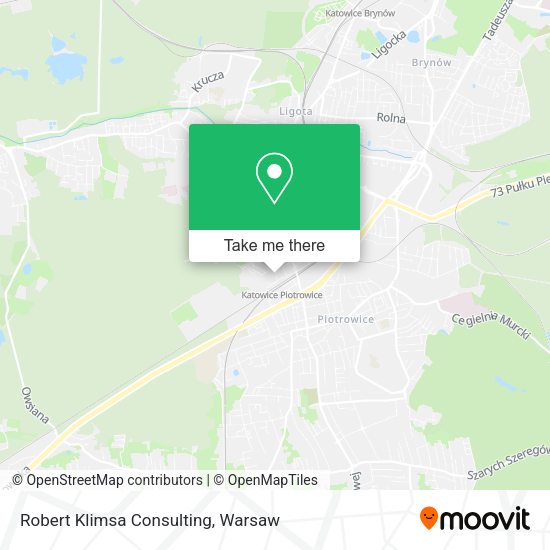 Robert Klimsa Consulting map