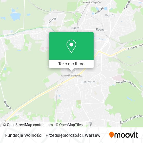 Fundacja Wolności i Przedsiębiorczości map