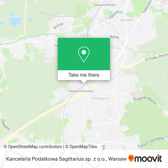 Карта Kancelaria Podatkowa Sagittarius sp. z o.o.
