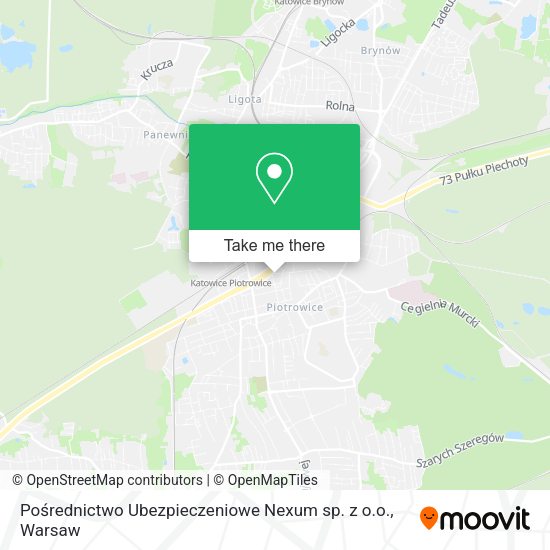 Pośrednictwo Ubezpieczeniowe Nexum sp. z o.o. map