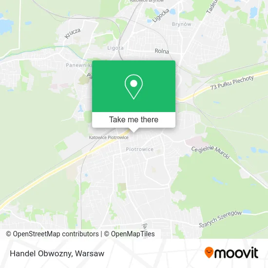 Карта Handel Obwozny