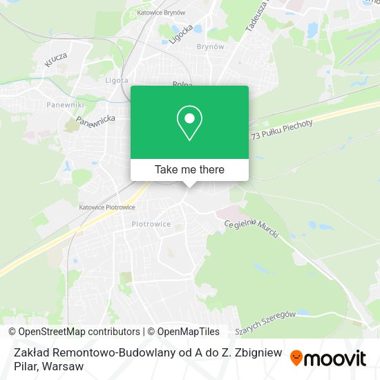 Zakład Remontowo-Budowlany od A do Z. Zbigniew Pilar map