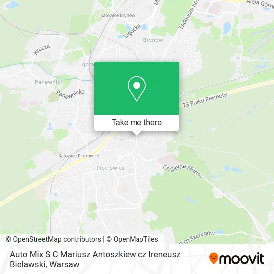 Карта Auto Mix S C Mariusz Antoszkiewicz Ireneusz Bielawski