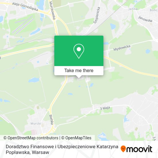 Doradztwo Finansowe i Ubezpieczeniowe Katarzyna Popławska map