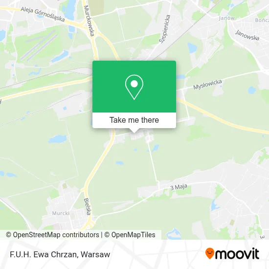 F.U.H. Ewa Chrzan map