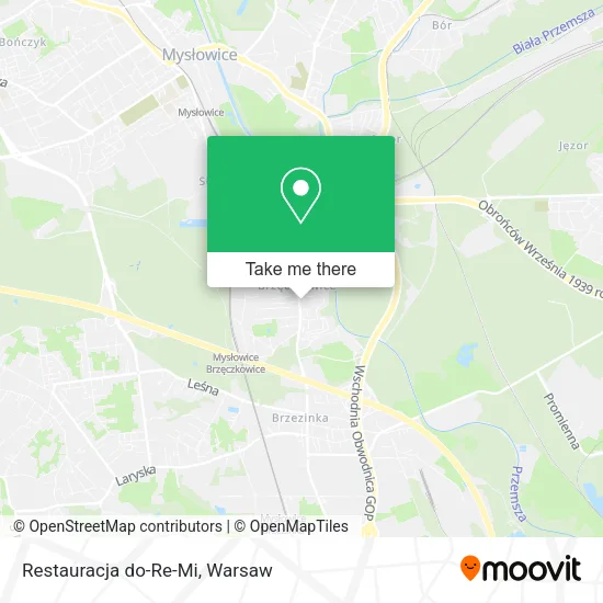 Карта Restauracja do-Re-Mi