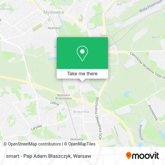 smart - Pap Adam Błaszczyk map