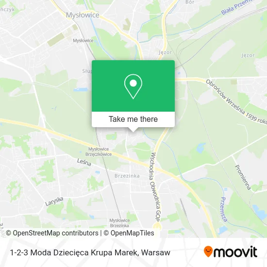 Карта 1-2-3 Moda Dziecięca Krupa Marek