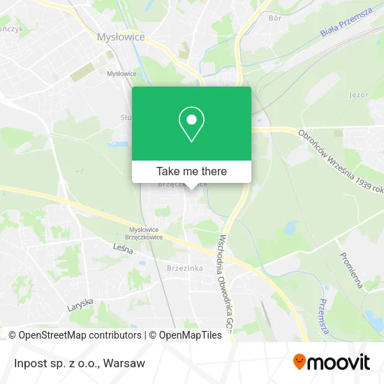 Карта Inpost sp. z o.o.