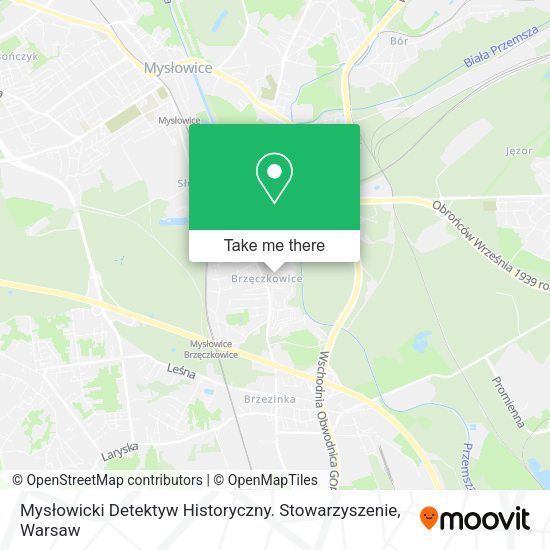 Mysłowicki Detektyw Historyczny. Stowarzyszenie map