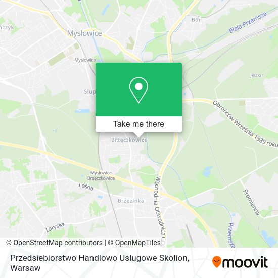 Przedsiebiorstwo Handlowo Uslugowe Skolion map