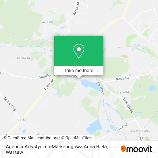 Agencja Artystyczno-Marketingowa Anna Biela map