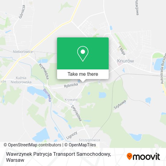 Wawrzynek Patrycja Transport Samochodowy map