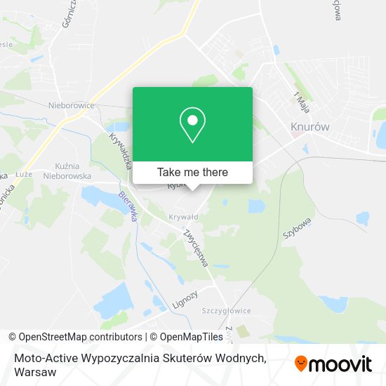 Карта Moto-Active Wypozyczalnia Skuterów Wodnych