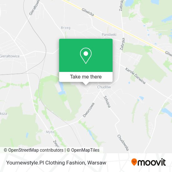 Yournewstyle.Pl Clothing Fashion map