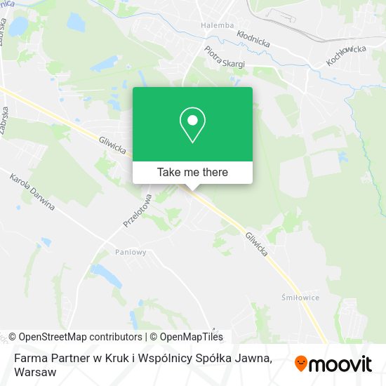 Farma Partner w Kruk i Wspólnicy Spółka Jawna map