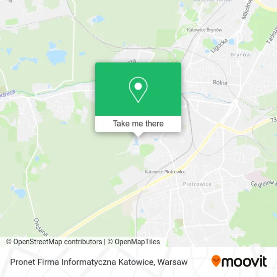 Карта Pronet Firma Informatyczna Katowice