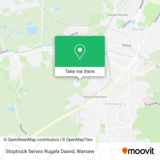 Карта Stoptruck Serwis Rugała Dawid