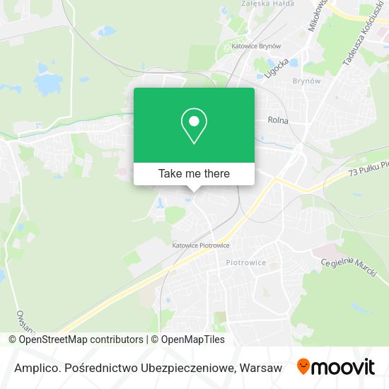 Amplico. Pośrednictwo Ubezpieczeniowe map