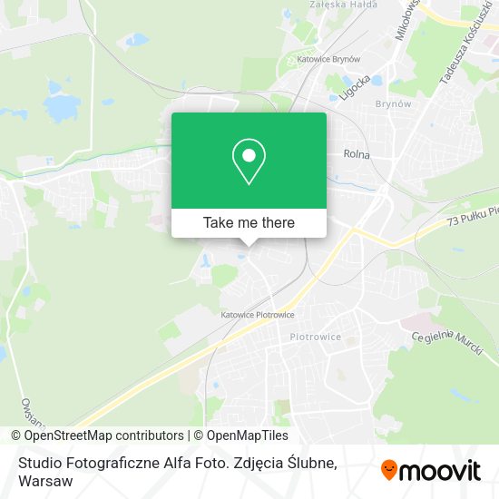 Studio Fotograficzne Alfa Foto. Zdjęcia Ślubne map