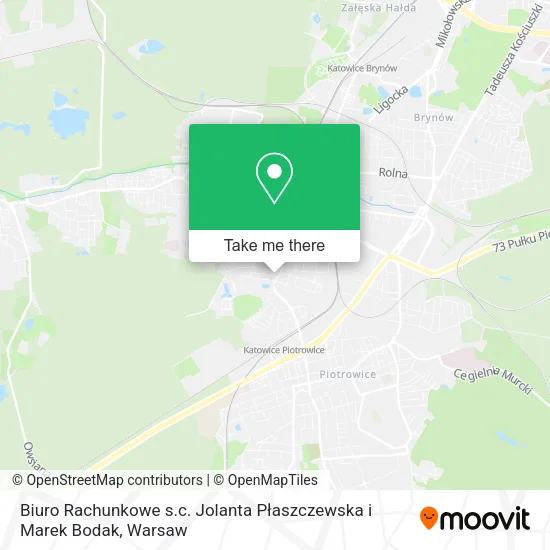 Biuro Rachunkowe s.c. Jolanta Płaszczewska i Marek Bodak map