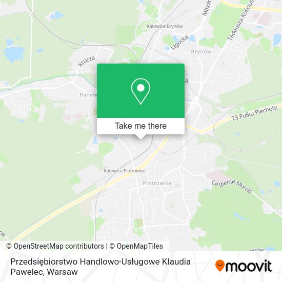 Przedsiębiorstwo Handlowo-Usługowe Klaudia Pawelec map