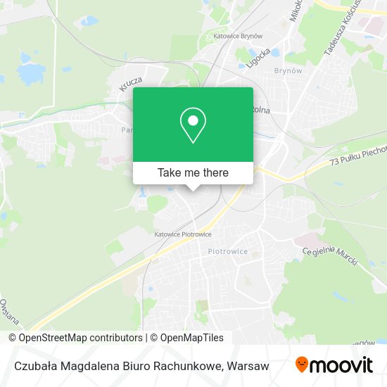 Czubała Magdalena Biuro Rachunkowe map