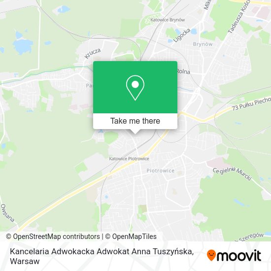 Kancelaria Adwokacka Adwokat Anna Tuszyńska map