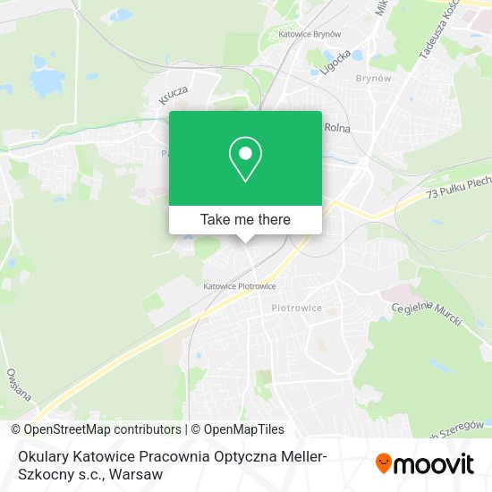 Okulary Katowice Pracownia Optyczna Meller-Szkocny s.c. map