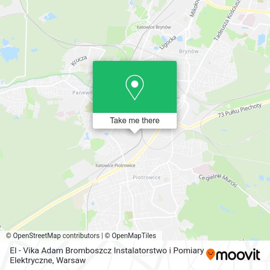 El - Vika Adam Bromboszcz Instalatorstwo i Pomiary Elektryczne map