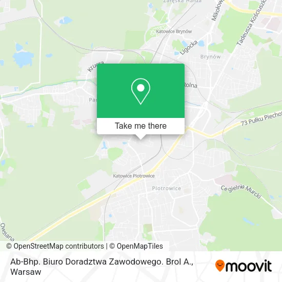 Ab-Bhp. Biuro Doradztwa Zawodowego. Brol A. map