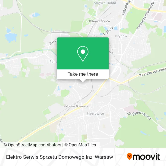 Карта Elektro Serwis Sprzetu Domowego Inz