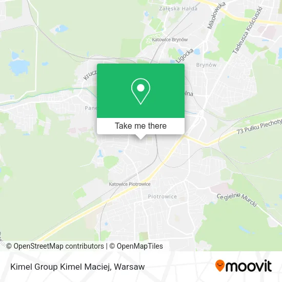 Карта Kimel Group Kimel Maciej