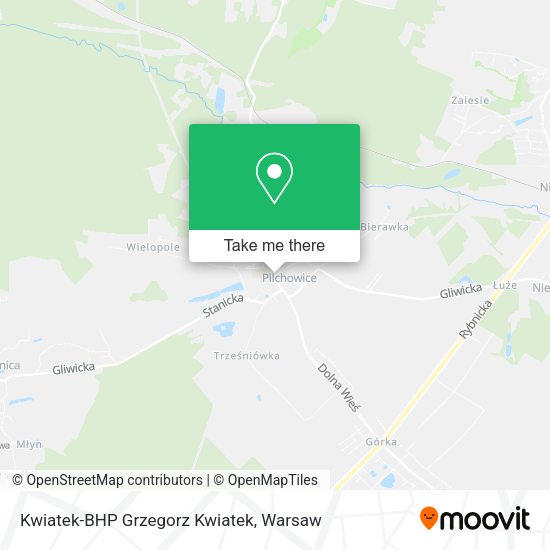 Kwiatek-BHP Grzegorz Kwiatek map