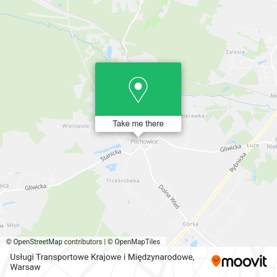 Usługi Transportowe Krajowe i Międzynarodowe map