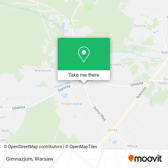 Gimnazjum map