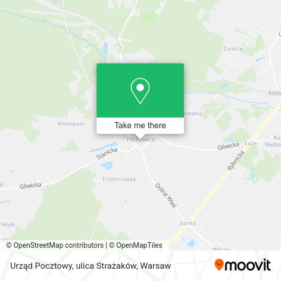 Urząd Pocztowy, ulica Strażaków map